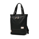 Mustash on-time tote bag Men's ladies za with zipper MOUSTACHE ON TIME Backpack Vertical Brand business commuting to school A4 Nylon Notebook PC 2WAY Rucksack 2WAY Tote Tote business trip JKA-2011