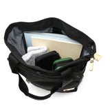 Mustash on-time tote bag Men's ladies za with zipper MOUSTACHE ON TIME Backpack Vertical Brand business commuting to school A4 Nylon Notebook PC 2WAY Rucksack 2WAY Tote Tote business trip JKA-2011