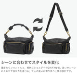 【日本正規品】 ジャスエムビー ショルダーバッグ メンズ レディース 斜めがけバッグ ブランド JAS M.B. 本革 レザー 牛革 革 斜めがけ 小さめ 大人 上品 2WAY A5 Oiled nubuck leather Wing Traveler S NL-003