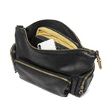 【日本正規品】 ジャスエムビー ショルダーバッグ メンズ レディース 斜めがけバッグ ブランド JAS M.B. 本革 レザー 牛革 革 斜めがけ 小さめ 大人 上品 2WAY A5 Oiled nubuck leather Wing Traveler S NL-003