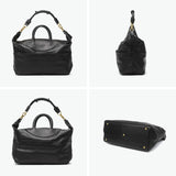 【日本正規品】 ジャスエムビー トートバッグ メンズ レディース ファスナー付き A4 大きめ JAS M.B. おしゃれ 革 ブランド カジュアル 3WAY ショルダー 旅行 日本製 Oiled nubuck leather Wing Traveler (L) NL-004