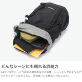 カリマー リュック メンズ レディース KARRIMOR おしゃれ A4 大きめ 軽量 カジュアル バッグ 25L 25リットル 登山 トレッキング ハイキング アウトドア バックパック かぶせ 旅行 山登り tatra 25 501211