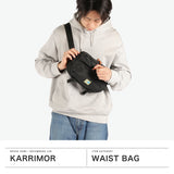 カリマー ウエストバッグ メンズ レディース 小さめ アウトドア KARRIMOR ショルダーバッグ ブランド ウエストポーチ 斜めがけ 軽量 大人 ナイロン かっこいい ペットボトル A5 5.5L 2WAY VT hip bag R 501222