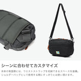 カリマー ウエストバッグ メンズ レディース 小さめ アウトドア KARRIMOR ショルダーバッグ ブランド ウエストポーチ 斜めがけ 軽量 大人 ナイロン かっこいい ペットボトル A5 5.5L 2WAY VT hip bag R 501222