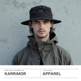 カリマー 帽子 メンズ レディース KARRIMOR UVカット つば広 ブランド 紐付き メッシュ 涼しい 夏用 UPF50+ 遮蔽 手洗い可能 吸水速乾 通気性 UV アドベンチャーハット アウトドア thermo shield hat 200179