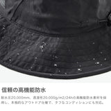 カリマー ハット メンズ レディース ブランド KARRIMOR 帽子 夏 汗染み 防止 汗止めテープ 吸水速乾 防水 防水透湿 抗菌防臭  軽量 軽い 持ち歩き サイズ調整 サイズアジャスター あご紐 アウトドア WTX LT rain hat 200169