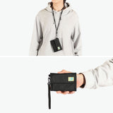 カリマー 財布 メンズ レディース ミニ KARRIMOR 三つ折り財布 三つ折り ブランド コンパクト 軽量 小さめ ミニ財布 2WAY ネックストラップ 首掛け ストラップ付き 小銭入れ アウトドア ナイロン 丈夫 VT wallet 501224