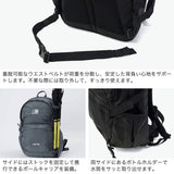 カリマー リュック メンズ レディース 小さめ KARRIMOR バッグ 軽量 バックパック 18L A4 登山リュック デイパック 登山 アウトドア 旅行 トレッキング ハイキング カジュアル シンプル コンパクト cot 18 501250