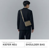 キーファーノイ ショルダーバッグ メンズ レディース ブランド Kiefer neu 斜めがけ 小さめ 大人 軽量 かっこいい 2WAY 本革 革 レザー A5 ショルダー バッグ 横長 ミニショルダー Sottile Box2wayミニショルダー KFN8006S