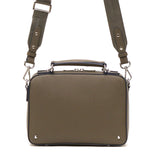 キーファーノイ ショルダーバッグ メンズ レディース ブランド Kiefer neu 斜めがけ 小さめ 大人 軽量 かっこいい 2WAY 本革 革 レザー A5 ショルダー バッグ 横長 ミニショルダー Sottile Box2wayミニショルダー KFN8006S