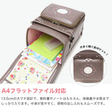 【正規品6年保証】 キッズアミ ランドセル 女の子 ナース鞄工 KIDS AMI フラットキューブ型 クラリーノ A4フラットファイル ウイング背カン 日本製 2027年 エレファントキューブスター CUTE TYPE 92010