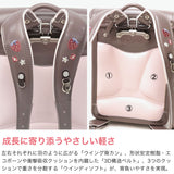 【正規品6年保証】 キッズアミ ランドセル 女の子 ナース鞄工 KIDS AMI フラットキューブ型 クラリーノ A4フラットファイル ウイング背カン 日本製 2027年 エレファントキューブスター CUTE TYPE 92010