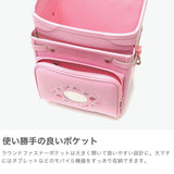 【正規品6年保証】 キッズアミ ランドセル 女の子 2026年 KIDS AMI クラリーノ フラットキューブ型 ウイング背カン A4フラットファイル 軽量 日本製 大容量 ワンタッチロック エレファントキューブスター 92010