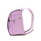 【正規品6年保証】 キッズアミ ランドセル 女の子 2026年 KIDS AMI クラリーノ フラットキューブ型 ウイング背カン A4フラットファイル 軽量 日本製 大容量 ワンタッチロック エレファントキューブスター 92010