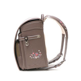 【正規品6年保証】 キッズアミ ランドセル 女の子 2026年 KIDS AMI クラリーノ フラットキューブ型 ウイング背カン A4フラットファイル 軽量 日本製 大容量 ワンタッチロック エレファントキューブスター 92010