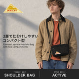【日本正規品】 ケルティ ショルダーバッグ メンズ レディース 軽量 小さめ 斜めがけ 大人 ブランド KELTY バッグ 2層 コンパクト おしゃれ カジュアル シンプル 斜め掛け ES RECTANGLE ZIP SHOULDER S 3259270926