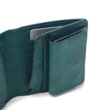 【正規品1年保証】 クベラ 9981 二つ折り財布 メンズ レディース ブランド KUBERA 9981 本革 牛革 レザー プエブロ 小銭入れあり 財布 二つ折 ミニ財布 小さい コンパクト フラップ 日本製 PUEBLO MINI.4 51672