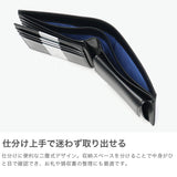 ランバン オン ブルー 財布 メンズ 二つ折り コンパクト LANVIN en Bleu 二つ折り財布 ブランド カードがたくさん入る 本革 革 牛革 ミニ 軽量 軽い 小銭入れ カード シンプル おしゃれ 大人 ワグラムII 504614