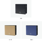 ランバン オン ブルー 財布 メンズ 二つ折り コンパクト LANVIN en Bleu 二つ折り財布 ブランド カードがたくさん入る 本革 革 牛革 ミニ 軽量 軽い 小銭入れ カード シンプル おしゃれ 大人 ワグラムII 504614