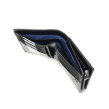 ランバン オン ブルー 財布 メンズ 二つ折り LANVIN en Bleu 二つ折り財布 ブランド カードがたくさん入る 本革 革 牛革 軽い 軽量 小銭入れ カード シンプル おしゃれ 大人 ミドルウォレット ワグラムII 504615