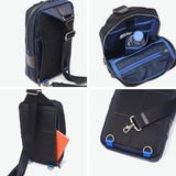 ランバン オン ブルー ボディバッグ メンズ LANVIN en Bleu バッグ ブランド 本革 レザー おしゃれ 斜めがけ ショルダーバッグ 縦型 大人 上品 カジュアル シンプル A5 レイト ワンショルダー 511901