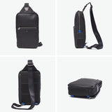 ランバン オン ブルー ボディバッグ メンズ LANVIN en Bleu バッグ ブランド 本革 レザー おしゃれ 斜めがけ ショルダーバッグ 縦型 大人 上品 カジュアル シンプル A5 レイト ワンショルダー 511901