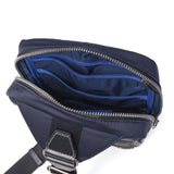 ランバン オン ブルー ボディバッグ メンズ LANVIN en Bleu バッグ ブランド 本革 レザー おしゃれ 斜めがけ ショルダーバッグ 縦型 大人 上品 カジュアル シンプル A5 レイト ワンショルダー 511901