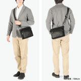 ランバン オン ブルー ショルダーバッグ メンズ レディース 斜めがけバッグ LANVIN en Bleu ブランド 小さめ 斜めがけ 大人 軽量 軽い ショルダー バッグ 合皮 撥水 耐水 ドレッセ B5 515112