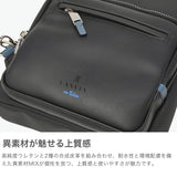 ランバン オン ブルー ボディバッグ メンズ レディース 小さめ ペットボトル LANVIN en Bleu ブランド 軽量 軽い 斜めがけ ワンショルダー バッグ 合皮 撥水 耐水 ドレッセ ワンショルダーバッグ 515911
