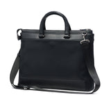 ランバン オン ブルー ビジネスバッグ メンズ LANVIN en Bleu 2WAY ビジネス ビジカジ ノートPC ブリーフケース 2WAY ショルダー 斜めがけ ブランド おしゃれ 通勤 出張 自立 PVC ストライプ B4 A4 バンプ 517522