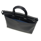 ランバン オン ブルー ビジネスバッグ メンズ LANVIN en Bleu 2WAY ビジネス ビジカジ ノートPC ブリーフケース 2WAY ショルダー 斜めがけ ブランド おしゃれ 通勤 出張 自立 PVC ストライプ B4 A4 バンプ 517522