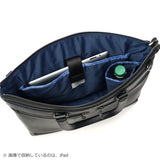 ランバン オン ブルー ビジネスバッグ メンズ LANVIN en Bleu 2WAY ビジネス ビジカジ ノートPC ブリーフケース 2WAY ショルダー 斜めがけ ブランド おしゃれ 通勤 出張 自立 PVC ストライプ B4 A4 バンプ 517522