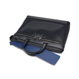ランバン オン ブルー ビジネスバッグ メンズ LANVIN en Bleu 2WAY ビジネス ビジカジ ノートPC ブリーフケース 2WAY ショルダー 斜めがけ ブランド おしゃれ 通勤 出張 自立 PVC ストライプ B4 A4 バンプ 517522