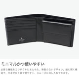 ランバン オン ブルー 二つ折り財布 メンズ LANVIN en Bleu 小銭入れあり ブランド レザー 本革 牛革 革 財布 折り財布 ウォレット おしゃれ 軽量 カード ガンメタル シンプル 大人 レノア 518612