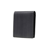 ランバン オン ブルー 二つ折り財布 メンズ LANVIN en Bleu 小銭入れあり ブランド レザー 本革 牛革 革 財布 折り財布 ウォレット おしゃれ 軽量 カード ガンメタル シンプル 大人 レノア 518612