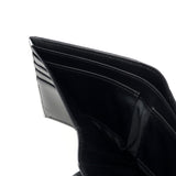 ランバン オン ブルー 二つ折り財布 メンズ LANVIN en Bleu 小銭入れあり ブランド レザー 本革 牛革 革 財布 折り財布 ウォレット おしゃれ 軽量 カード ガンメタル シンプル 大人 レノア 518612