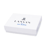 ランバン オン ブルー 名刺入れ メンズ 本革 LANVIN en Bleu ブランド 薄型 スリム レザー 牛革 カードケース かぶせ 大人 ビジネス 上品 おしゃれ シンプル 革小物 型押し ロゴ ディアブロ 名刺 519601