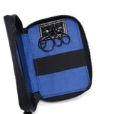 ランバン オン ブルー キーケース メンズ スマートキー 革 LANVIN en Bleu カード 免許証 ブランド おしゃれ 本革 牛革 レザー ファスナー 大きめ カードケース 一体型 4連 鍵入れ ロゴ ディアブロ 519602