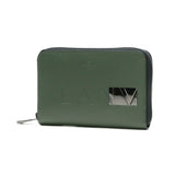 ランバン オン ブルー 二つ折り財布 メンズ 小さめ LANVIN en Bleu 財布 本革 レザー ブランド ラウンドファスナー 小銭入れあり ボックス型小銭入れ コンパクト シンプル  軽量 おしゃれ 上品 ロゴ ディアブロ 519604