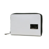 ランバン オン ブルー 二つ折り財布 メンズ 小さめ LANVIN en Bleu 財布 本革 レザー ブランド ラウンドファスナー 小銭入れあり ボックス型小銭入れ コンパクト シンプル  軽量 おしゃれ 上品 ロゴ ディアブロ 519604