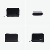 ランバン オン ブルー 二つ折り財布 メンズ 小さめ LANVIN en Bleu 財布 本革 レザー ブランド ラウンドファスナー 小銭入れあり ボックス型小銭入れ コンパクト シンプル  軽量 おしゃれ 上品 ロゴ ディアブロ 519604