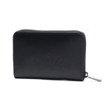 ランバン オン ブルー 二つ折り財布 メンズ 小さめ LANVIN en Bleu 財布 本革 レザー ブランド ラウンドファスナー 小銭入れあり ボックス型小銭入れ コンパクト シンプル  軽量 おしゃれ 上品 ロゴ ディアブロ 519604