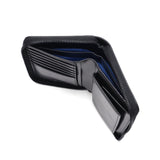 ランバン オン ブルー 二つ折り財布 メンズ 小さめ LANVIN en Bleu 財布 本革 レザー ブランド ラウンドファスナー 小銭入れあり ボックス型小銭入れ コンパクト シンプル  軽量 おしゃれ 上品 ロゴ ディアブロ 519604