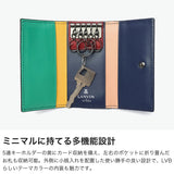 ランバン オン ブルー キーケース メンズ 本革 革 小銭入れ おしゃれ LANVIN en Bleu ブランド レザー 小銭入れ 小銭入れ付き コインケース 一体型 コンパクト キー 鍵 軽量 スタンパ 522601