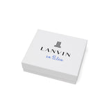 ランバン オン ブルー 二つ折り財布 メンズ LANVIN en Bleu 小銭入れあり ブランド レザー 本革 牛革 革 財布 折り財布 ウォレット おしゃれ 軽量 カード シンプル 大人 スタンパ 522603