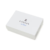 ランバン オン ブルー IDケース メンズ 本革 LANVIN en Bleu IDカードホルダー IDカードケース ブランド レザー 牛革 革 ネックストラップ リール付き おしゃれ 軽量 カード スタンパ 522606