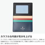 ランバン オン ブルー パスケース メンズ LANVIN en Bleu 本革 二つ折り ブランド レザー 牛革 革 定期入れ IDカードケース IDケース おしゃれ 軽量 スリム 薄い カジュアル ビジネス スタンパ 522607
