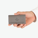 ランバン オン ブルー キーケース メンズ 鍵入れ 小さめ LANVIN en Bleu ブランド 大人 上品 キー ケース 鍵 4連 三つ折り 革小物 軽量 高級感 シンプル レザー 本革 革 おしゃれ プレゼント ゼブダ 529612