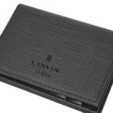ランバン オン ブルー 名刺入れ メンズ 本革 レザー ブランド LANVIN en Bleu おしゃれ 大人 上品 コンパクト 軽量 軽い 薄型 スリム カードケース 名刺ケース シンプル 無地 カード入れ ビジネス ゼブダ 529613