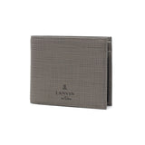 ランバン オン ブルー 二つ折り財布 メンズ 財布 小銭入れあり LANVIN en Bleu ブランド 大人 上品 コンパクト 軽量 二つ折り 二つ折 革財布 小さめ 高級感 レザー 本革 革 おしゃれ プレゼント ゼブダ 529614